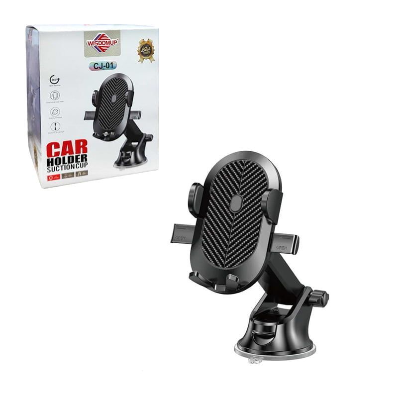 Wisdomup Βάση Κινητού Αυτοκινήτου CJ-01 - Car holder suction cup Wisdomup