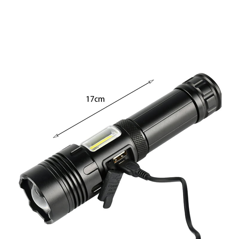 Επαναφορτιζόμενος Φακός BX-P19 - COB light flashlight OEM