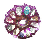 Διακοσμητικά Νυχιών - Nail ornament deco - Ανθρακί - Ασημί - Κόκκινο - Κυπαρισσί - Μπλε - Πορτοκαλί - Πράσινο - Ροζ - Σαμπανιζέ - Τιρκουάζ - Φούξια - Χρυσό OEM