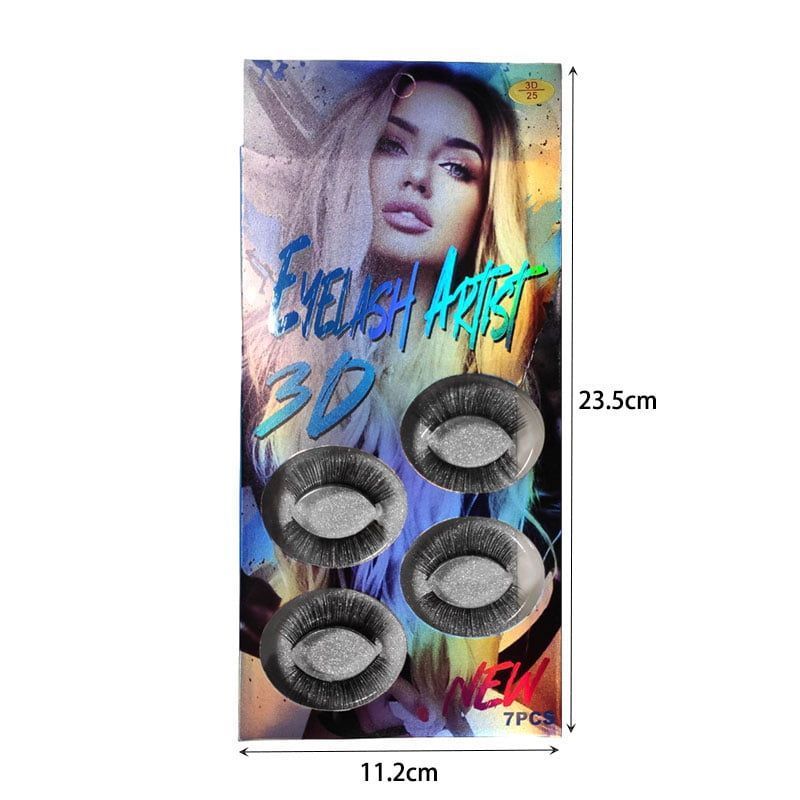 Βλεφαρίδες 3D 7 ζευγάρια - Eyelashes OEM