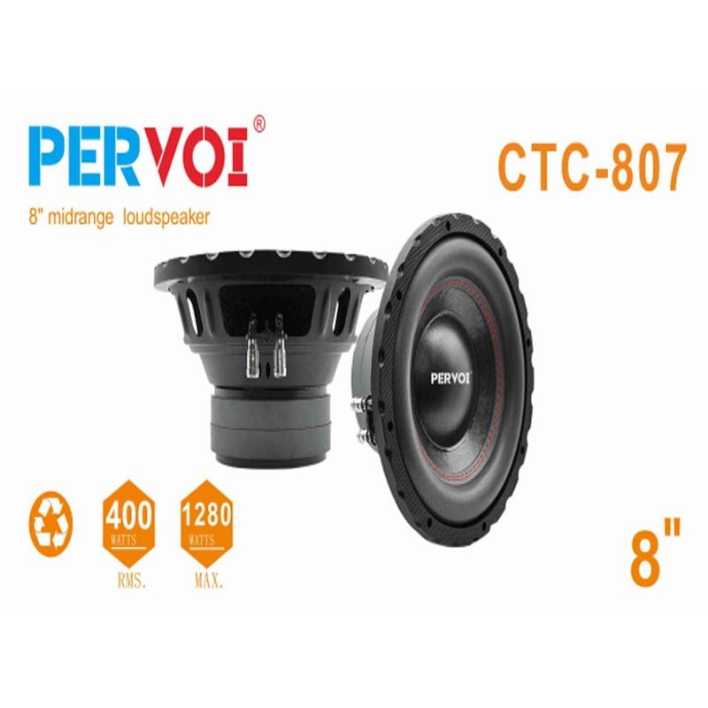 PerVoi Ηχείο Αυτοκινήτου 8" 1280W CTC-807 - Midrange speaker OEM