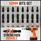 HORUSDY σετ μύτες 42τμχ SDY 94329 - Impact bit set Hordusdy