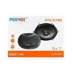 PerVoi Σετ Ηχεία Αυτοκινήτου 5×7″ 680W RMS 2τμχ CTC-5786 - Midrange speaker PerVoi