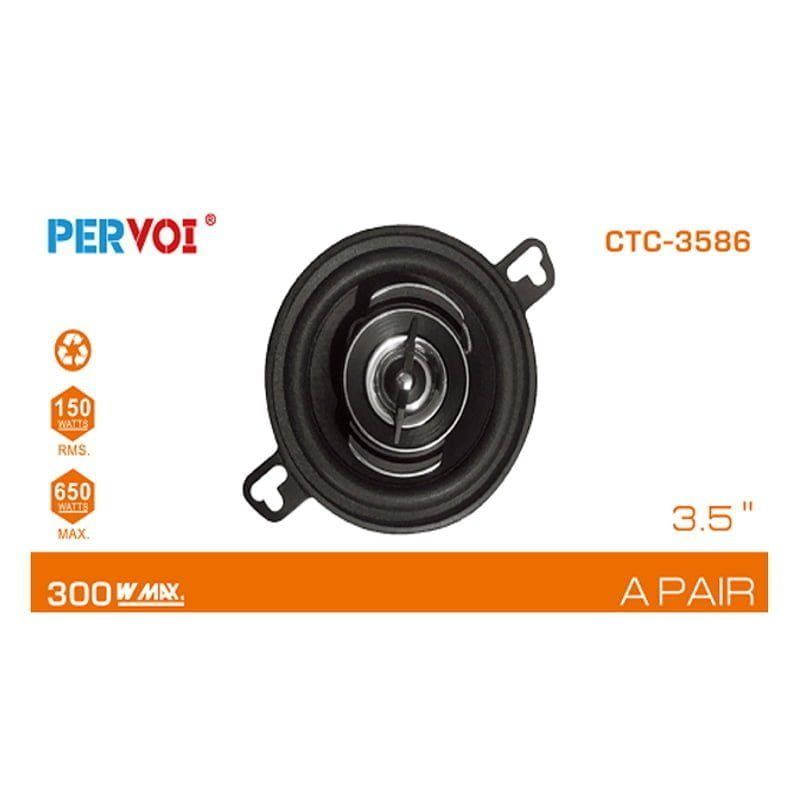 PerVoi Ηχείο Αυτοκινήτου 3.5" 300W CTC-3586 2τμχ - Midrange speaker PerVoi