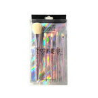 Aoyasiyue Σετ 5 Πινέλα Μακιγιάζ - Make up brush set - Ασημί OEM