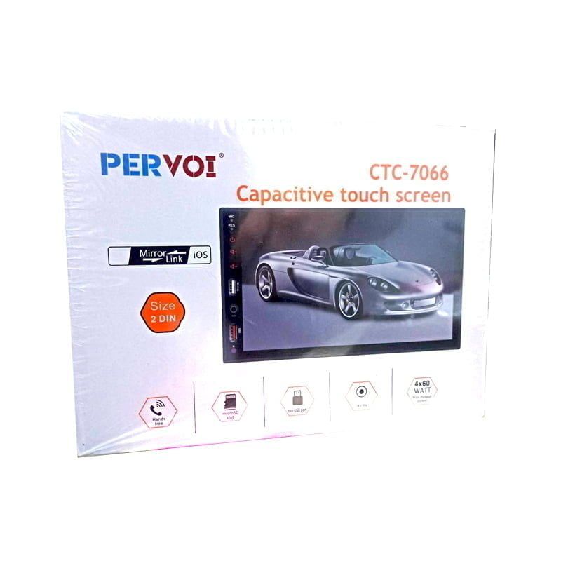 PerVoi Οθόνη αυτοκινήτου 7" HD αφής CTC-7066 multimedia system - Capacitive touch screen PerVoi