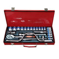 CR-V Σετ Καρυδάκια 24τεμ 1/2" - 24pcs socket set chrome vanadium CR-V