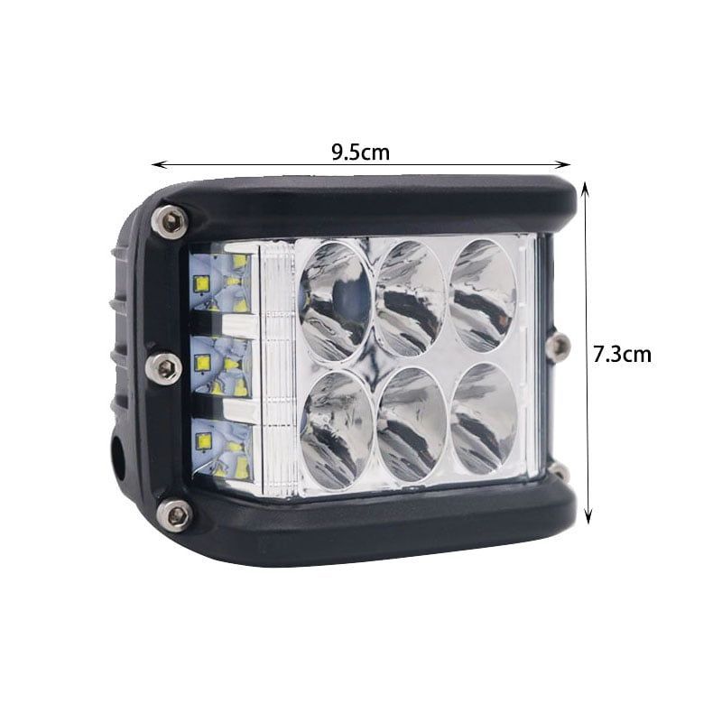 Προβολέας εργασίας 6 LED 36W μπλε - LED work light blue OEM