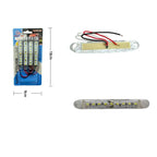 Φώτα όγκου με 9 LED 4τμχ 30V - Boutique lights truck lamp - Πορτοκαλί OEM