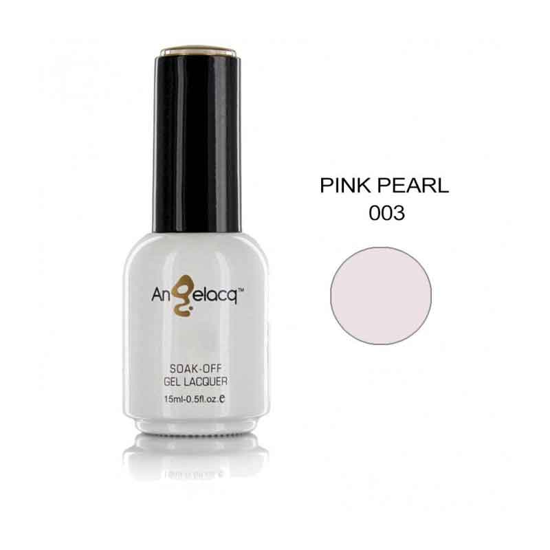 Angelacq ημιμόνιμο επαγγελματικό βερνίκι 15ml-0,5fl.oz #003 Pimk Pearl OEM