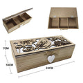 Ξύλινο αποθηκευτικό κουτί M145B - Wooden storage box OEM