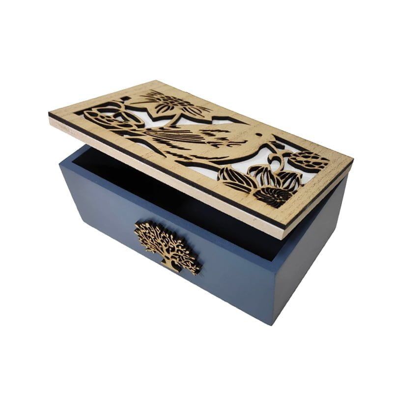 Ξύλινο αποθηκευτικό κουτί - Wooden storage box OEM