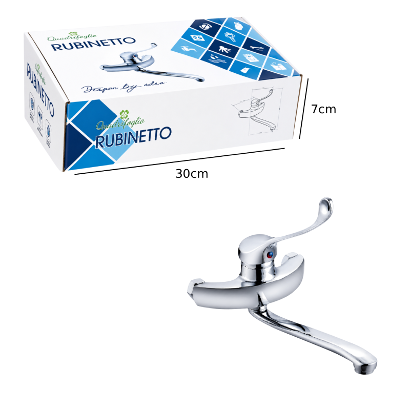 Μπαταρία Νεροχύτη Τοίχου - Rubinetto Wall Mounted Kitchen Faucet OEM