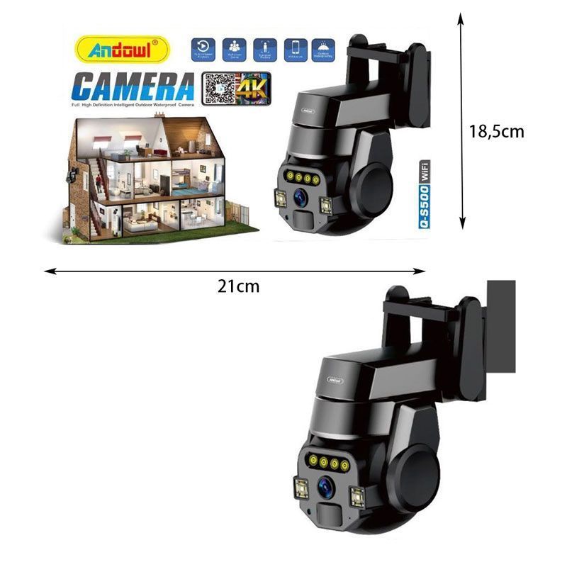 Andowl CCTV Κάμερα Παρακολούθησης Wi-Fi Q-S500 - Camera ANDOWL