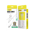 Andowl Καλώδιο δεδομένων Type-c σε Lightning 3Α 1m Q-SJ20 - Data Cable ANDOWL