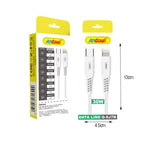 Andowl Καλώδιο δεδομένων Type-c σε Lightning 30W Q-SJ7B - Data Cable ANDOWL