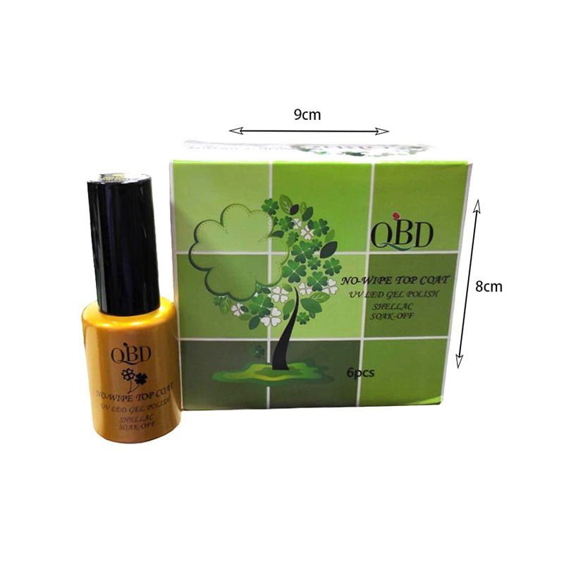 QBD no wipe top coat 12ml βερνίκι νυχιών OEM