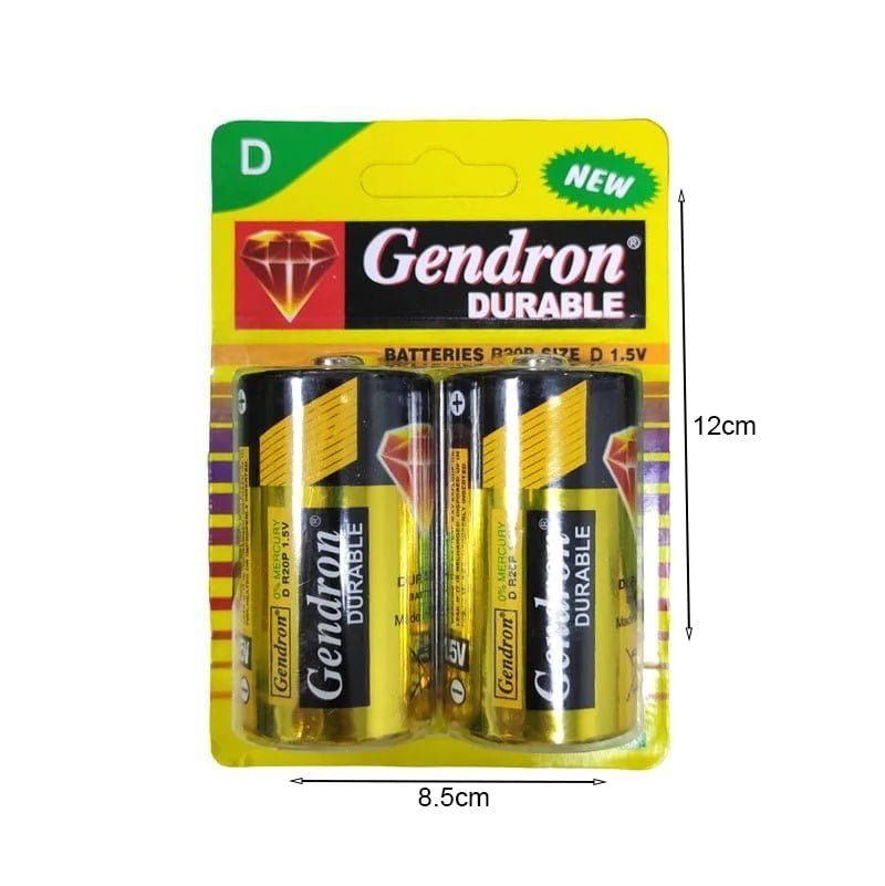 Gendron Μπαταρία D 1.5V R20P 2τμχ - Durable battery OEM