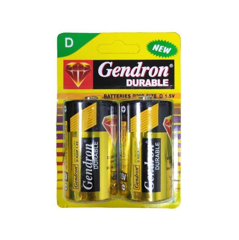 Gendron Μπαταρία D 1.5V R20P 2τμχ - Durable battery OEM