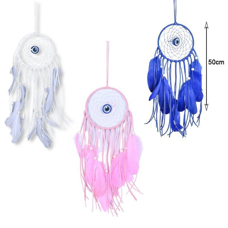 Κρεμαστό διακοσμητικό ονειροπαγίδα 50cm - Hanging decoration dreamcatcher OEM