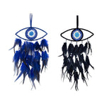 Ονειροπαγίδα μάτι 50cm - Dreamcatcher - Λευκό - Μαύρο OEM