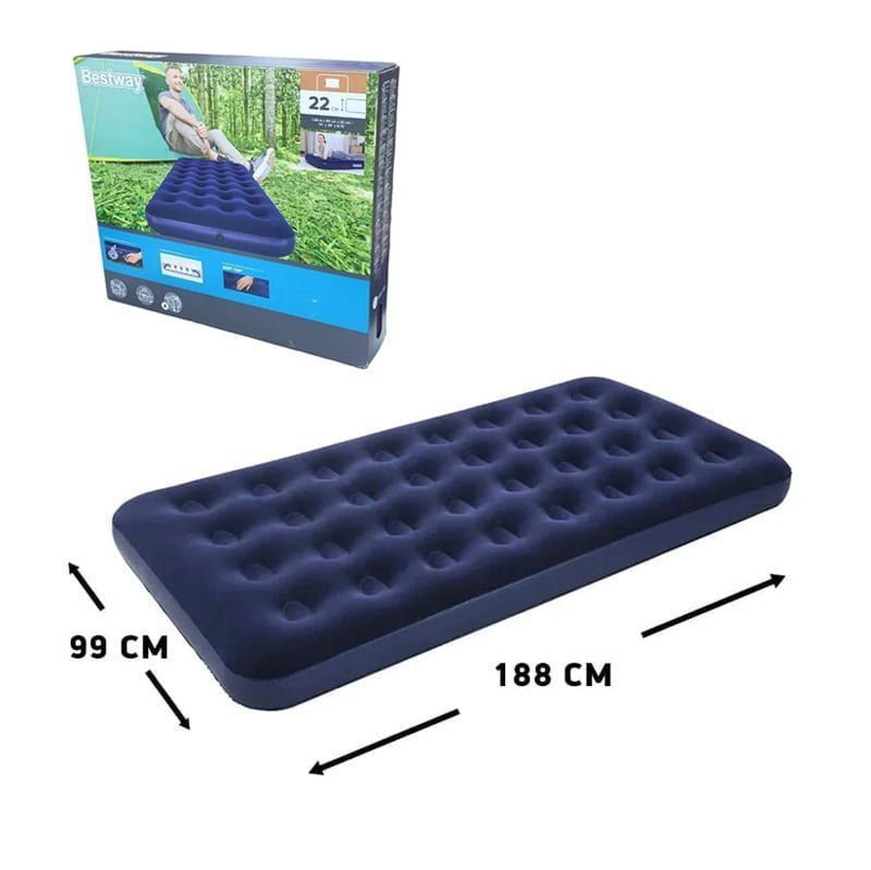 Bestway Φουσκωτό Στρώμα Ύπνου 1.88m X 99cm Χ 22cm #67001 - Bestway Air Bed