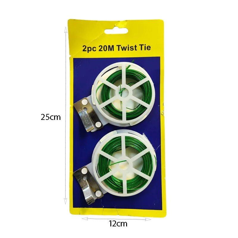 Σύρμα λουλουδιών Κουλούρα 2x20m - Twist Tie OEM