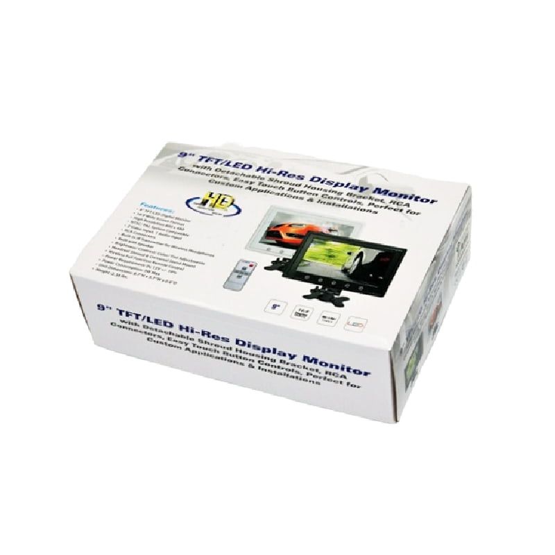 Οθόνη Αυτοκινήτου Monitor 9″ TFT/LED - 9” TFT/LED Hi-Res Display Monitor OEM