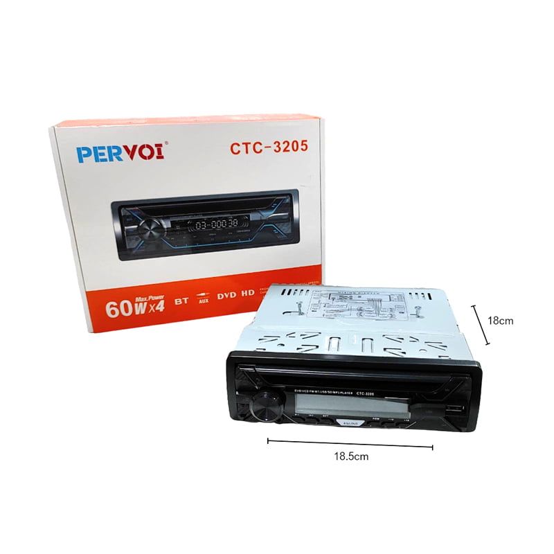 PerVoi MP3 player αυτοκινήτου USB, SD & MMC, Aux CTC-3205 - Car MP3 player OEM