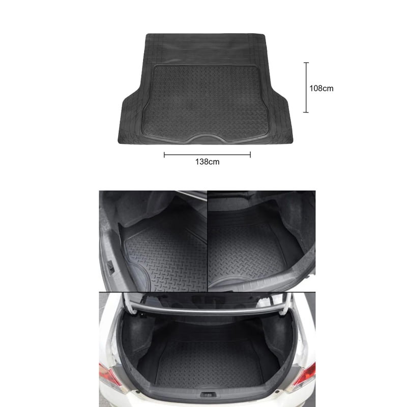 Λαστιχένιο πατάκι πορτ μπαγκάζ 137 x 108cm- Universal trunk mat OEM