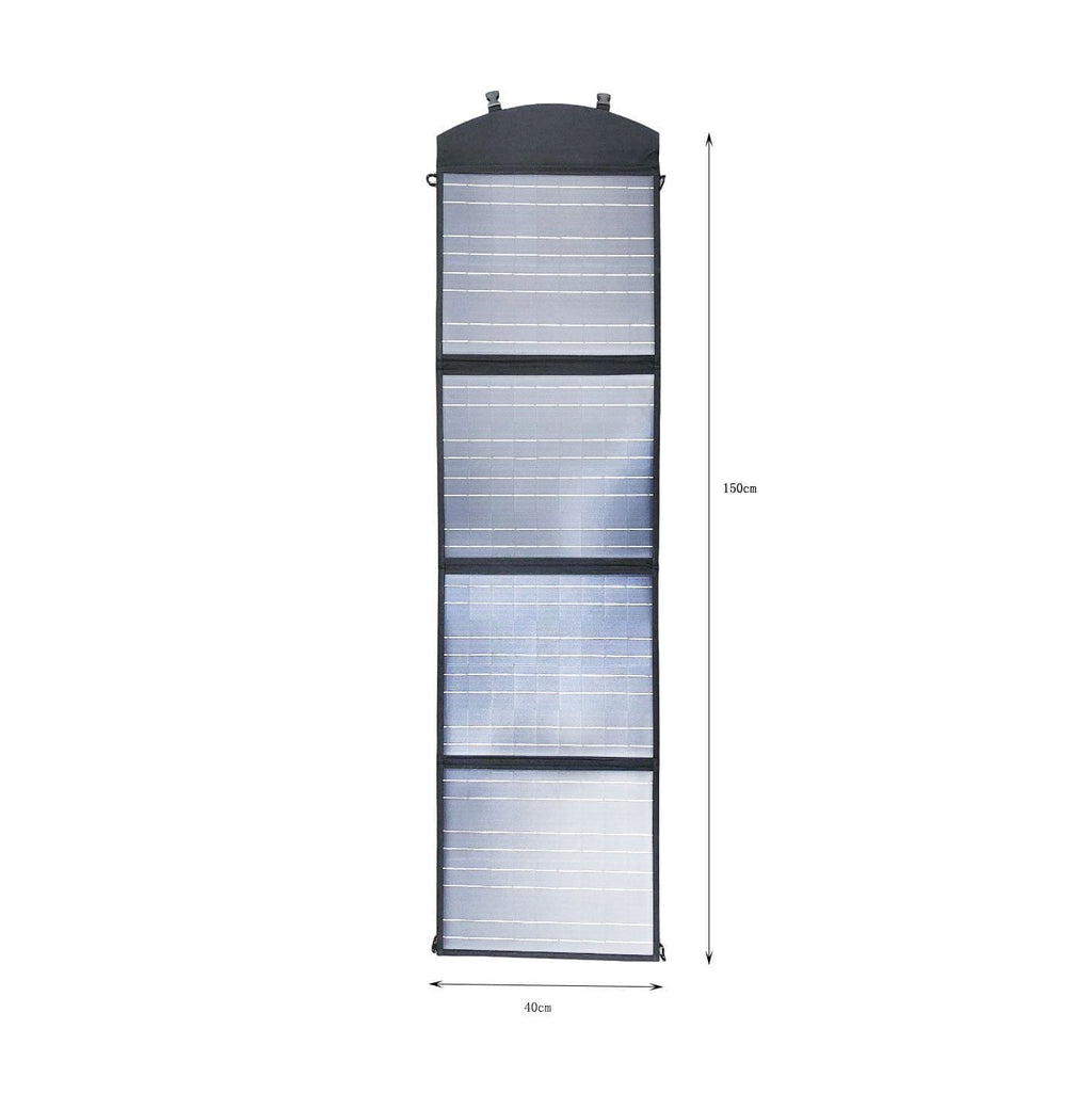 Ηλιακό φορήτο φωτοβολταϊκό πάνελ 100W - Solar panel OEM