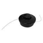Κεφαλή μισινέζας 2-4mm - Deytos nylon straw head - Μαύρο - Πράσινο OEM