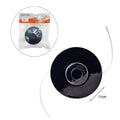 Κεφαλή μισινέζας 2-4mm - Deytos nylon straw head - Μαύρο - Πράσινο OEM