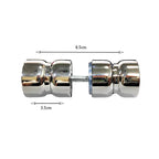 Λαβές/πόμολα για γυάλινη πόρτα (1 ζευγάρι) - Glass door handles OEM