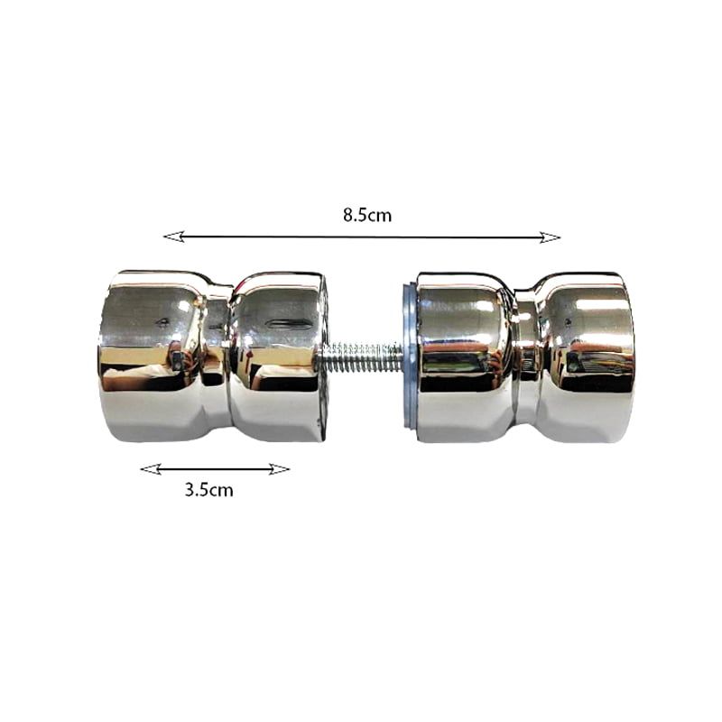 Λαβές/πόμολα για γυάλινη πόρτα (1 ζευγάρι) - Glass door handles OEM