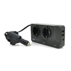 Andowl Inverter Αυτοκινήτου Τροποποιημένου Ημιτόνου 300W για 12V DC με 2xUSB Q-CC8200 – Power Inverter OEM