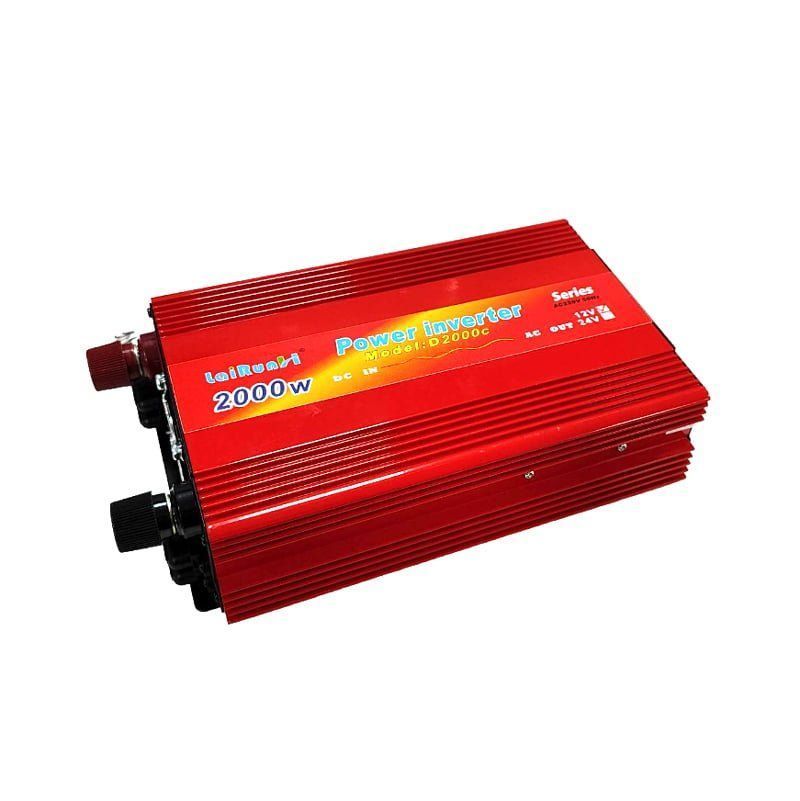 LaiRunH Inverter Αυτοκινήτου 2000W 12V – Power Inverter LaiRunH