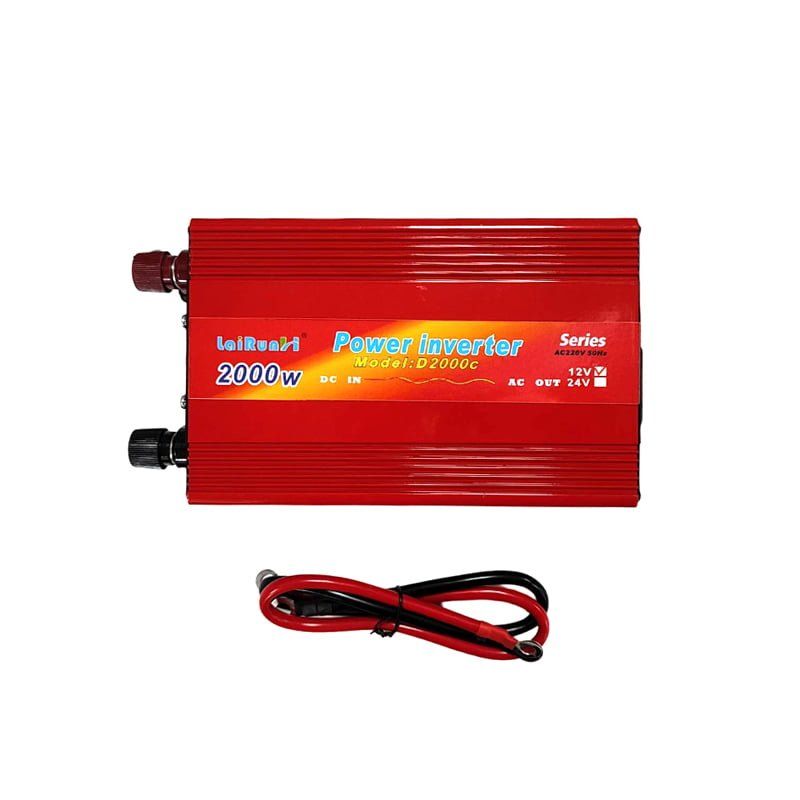 LaiRunH Inverter Αυτοκινήτου 2000W 12V – Power Inverter LaiRunH