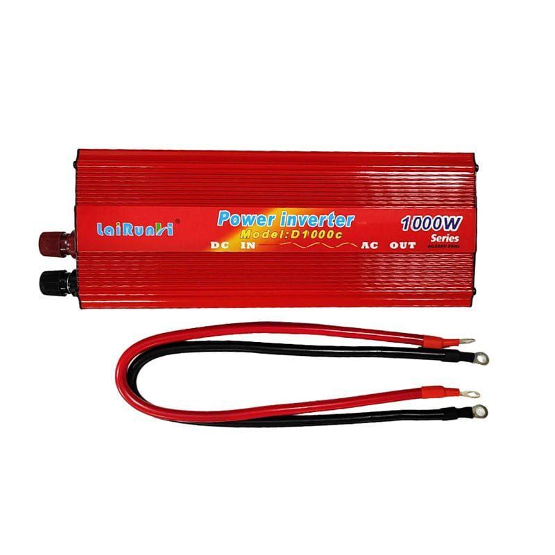 LaiRunH Inverter Αυτοκινήτου 1000W 12V – Power Inverter OEM