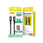 Andowl Καλώδιο δεδομένων Type-c σε Type-c 6Α Q-SJ338 - Data Cable ANDOWL