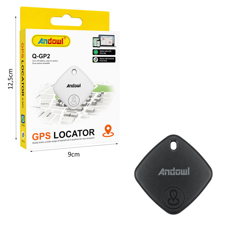 Andowl Συσκευή Εντοπισμού GPS Bluetooth για Κλειδιά και Αντικείμενα Q-GP2 - Bluetooth GPS Locator Tracker for Keys and Items OEM