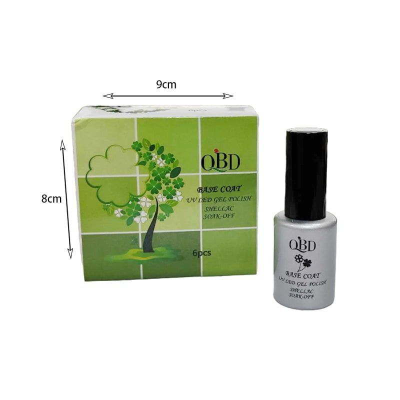 QBD ημιμόνιμο επαγγελματικό βερνίκι Base Coat 12ml OEM
