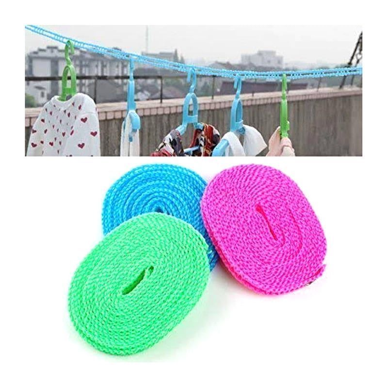 Σχοινί Απλώματος Ρούχων σε Κρεμάστρες 5m - Clothes line hanger stop rope OEM