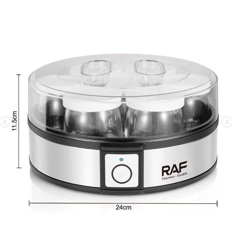 RAF Ηλεκτρικός Αφρογαλιέρας / Συσκευή Παρασκευής Γάλακτος 20W R-14400 - Yogurt Maker RAF