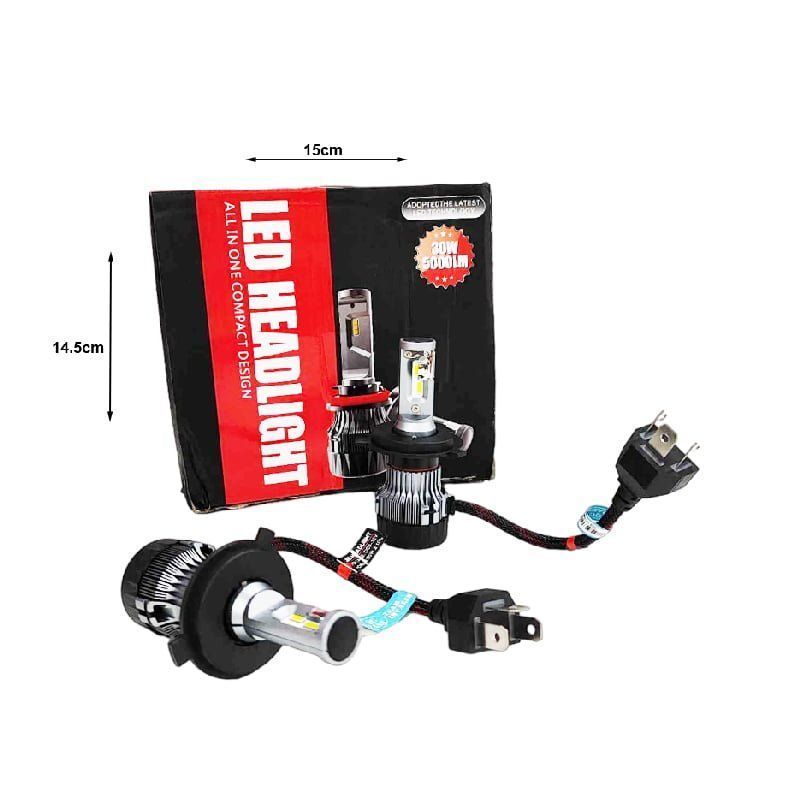 Λάμπα αυτοκινήτου H4 30W 6500K – Turboled H4 30W 6500K OEM
