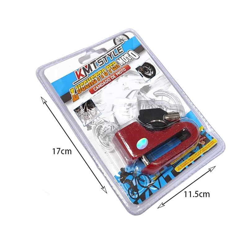 KMT Style Κλειδαριά Δισκόφρενου Μοτοσυκλέτας - Motorcycle lock KMT
