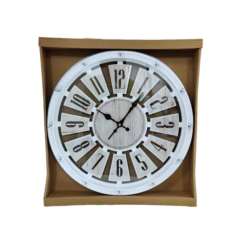 Ρολόι τοίχου - Wall clock - Λευκό OEM