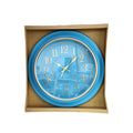 Ρολόι τοίχου - Wall clock - Μπλε OEM