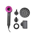 Πιστολάκι Μαλλιών με Διάφορα Εξαρτήματα - Leafless Hair Dryer - Ασημί - Ροζ OEM
