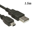 Καλώδιο USB Αρσενικό σε Mini USB Αρσενικό 1.5m 8610 Μαύρο OEM
